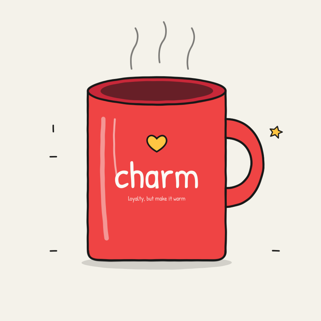 Free Charm Coffee Mug