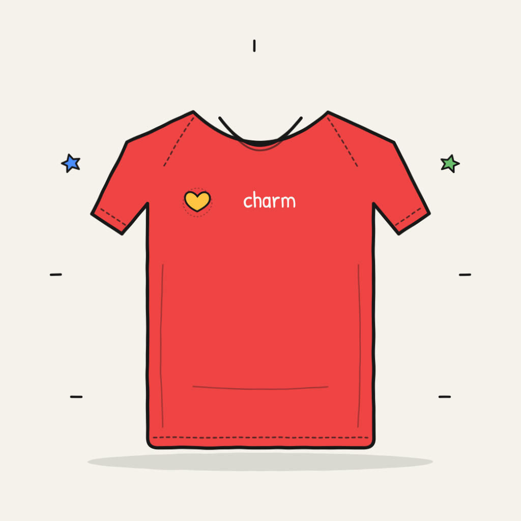 Charm Crewneck Tee
