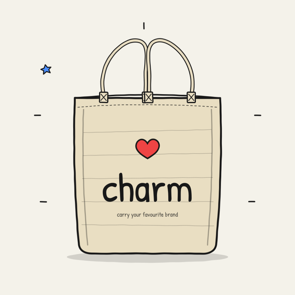 Free Charm Tote Bag